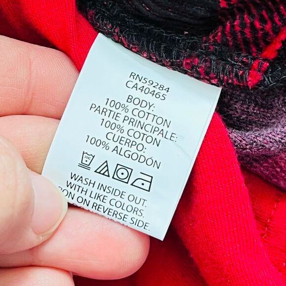 The Children's Place Buffalo Plaid Skirtall 2-Piece Set Size 12M-18M - Picture 7 of 10